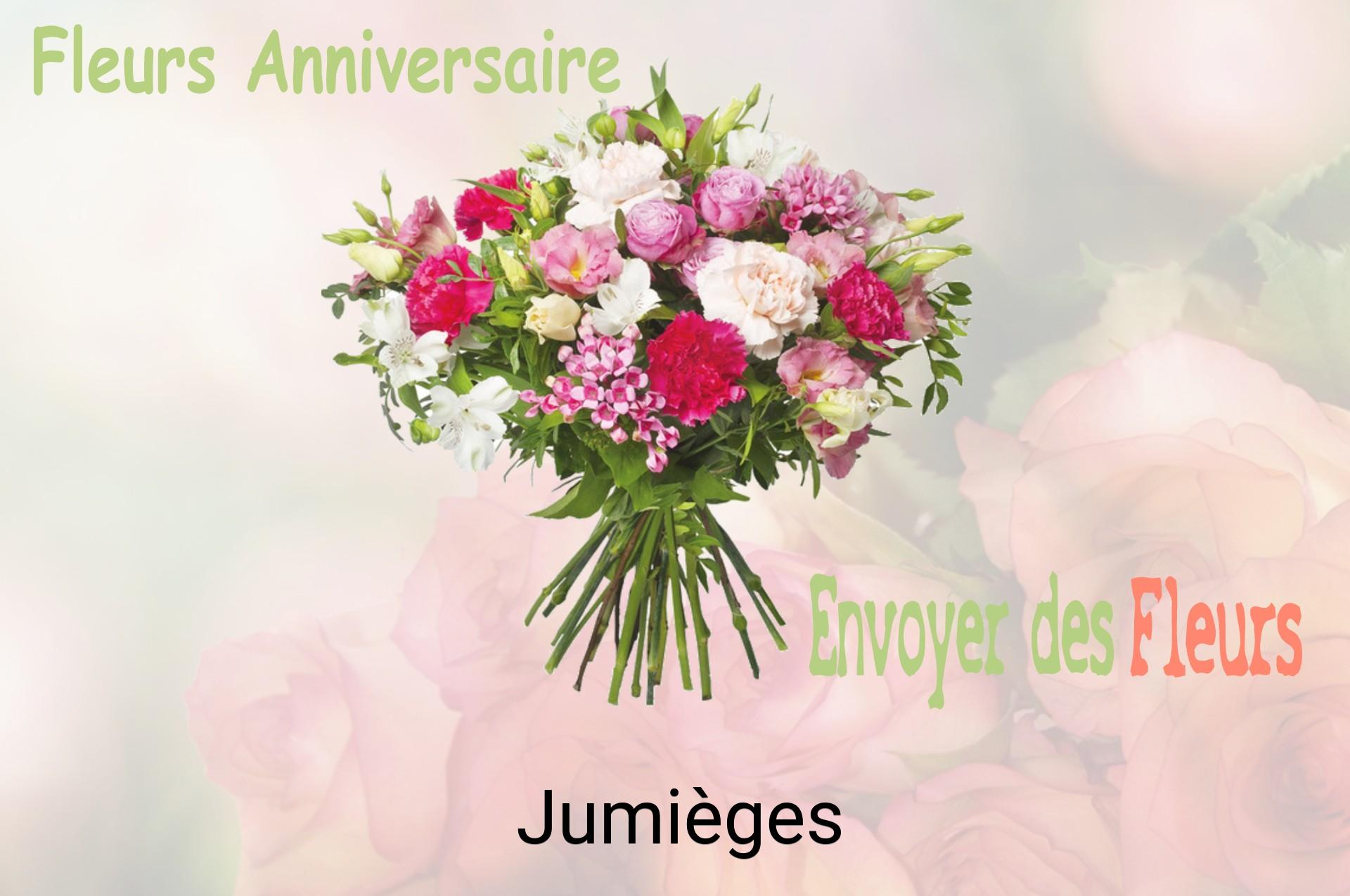 Bouquet de fleurs d’anniversaire livré à Jumièges
